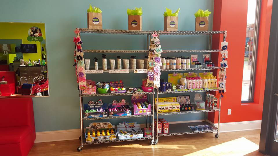 pigtails and crewcuts kids salon franchise retail products